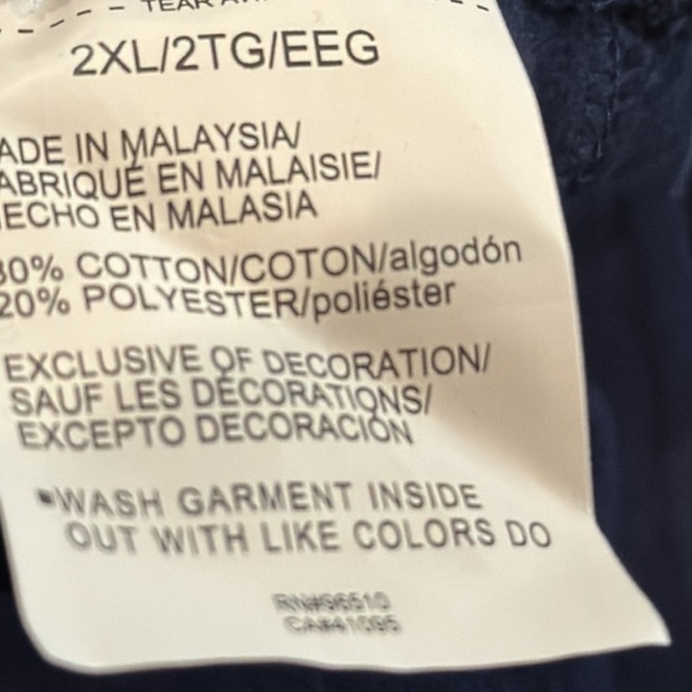 NWT🤩UNDER ARMOUR COLD GEAR NAVY PANTS WITH DRAWSTRING - Picture 6 of 6
